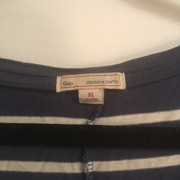 Blue and white striped shirt - Picture 2 of 3